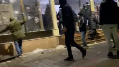 Almaty looting