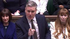 As it happened: Sunak and Starmer clash at PMQs