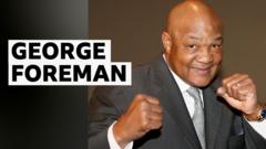 ‘A larger than life star’ – Foreman dies age 76