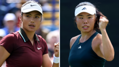 Raducanu to face Welsh teenager Xu at Wimbledon