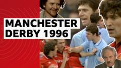 Last time the Manchester derby was live on the BBC