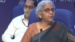 FM Nirmala Sitharaman after launching National Monetisation Pipeline in Delhi