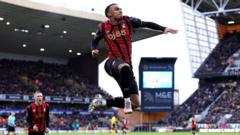 Level with Lamine Yamal, likened to Mbappe - Kroupi stars for Bournemouth