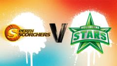 Perth Scorchers v Melbourne Stars - WBBL scorecard