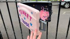 Why are people trading trinkets in junction boxes?