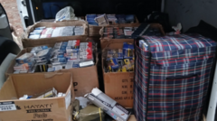 Shops closed down as £50k of illegal goods seized