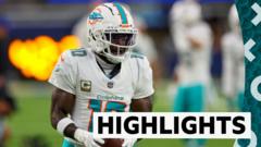 Hill scores as Dolphins beat Rams to end losing run