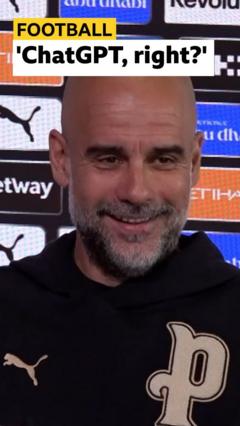 Pep impressed by journalist's research