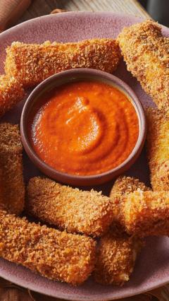 Sanjana Modha's Indian-spiced mozzarella sticks