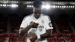 Real players will leave pitch over racism – Vinicius Jr