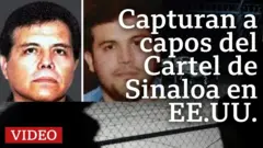 Capturan a capos del Cartel de Sinaloa en EE.UU.