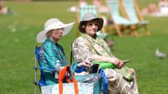 Hottest ever start to May in UK as temperatures hit 29C