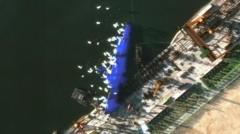 North Korea refloats warship after failed launch
