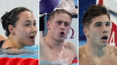 Tai, Clegg and Ellard all win gold within 40 minutes