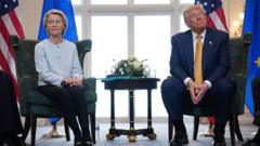 EU-US tariff deal not finished yet, say Europeans unhappy with Trump's terms