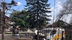 Twenty-one killed in Russian strike on pension queue, Ukraine says