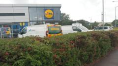 Supermarket closed after death of man