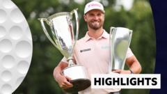 Clark holds off McIlroy for BMW Championship win