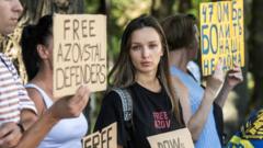 'About our lives, but without our voice': Sidelined Ukrainians look on