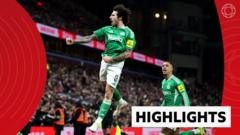 Tonali inspires Newcastle to win over Villa in controversial cup tie