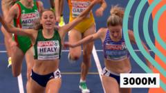 Ireland's Healy pips GB's Courtney-Bryant to 3,000m gold