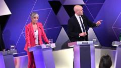 Sunak criticised over D-Day exit in BBC debate as parties clash over tax and immigration