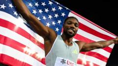 World champion Lyles wants 'all the Olympic medals'