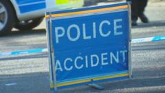 A90 in Aberdeenshire closed after two-vehicle crash