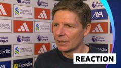 Referee right to award Palace controversial goal - Glasner