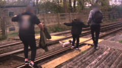 New AI cameras installed to deter railway trespassers in Dingwall