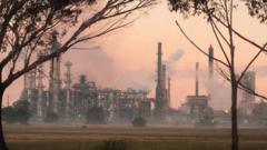 Major fire at Australian oil refinery to impact nation's petrol supplies