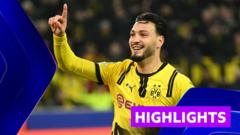 Dortmund into last 16 play-offs after win over Shakhtar