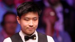 O’Sullivan loses session 8-0 as Zhao dazzles at Crucible