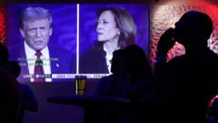 Watch key moments from Harris-Trump clash