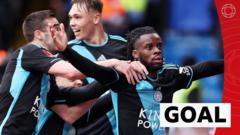 ‘What a goal!’ – Mavididi equalises for Leicester