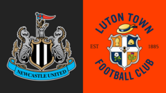 Newcastle United v Luton Town team news