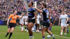 Bath overpower Gloucester to regain six-point lead