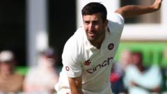 Northants’ Sanderson shines but Leics on top