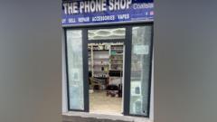 Shop owner 'heartbroken' as police investigate racially motivated damage