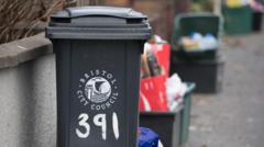 Man inside bin saved from being crushed in lorry