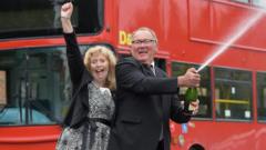 'We won the lottery - now I help at a food bank'