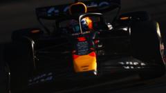 Verstappen sets pace as McLarens struggle in practice