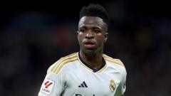 Real file complaint over ‘racist insults’ to Vinicius