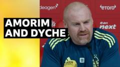 'Clickbait kills everything' - Amorim and Dyche go head to head