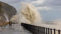 Storm Amy named with 80mph winds and severe weather warnings for the UK