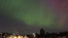 Watch: Thrilling green and purple skies follow solar storm