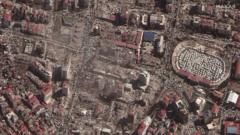 After earthquake Antakya, Turkey