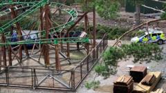 Families of girls hurt in rollercoaster breakdown sue park