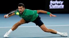 Djokovic registers 100th Australian Open win