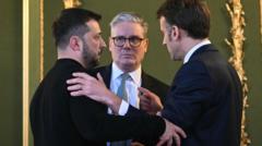 European leaders to join Zelensky at White House meeting with Trump